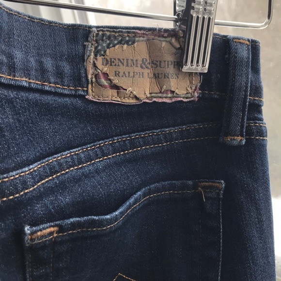 Ralph Lauren skinny blue jeans. - Picture 2 of 8